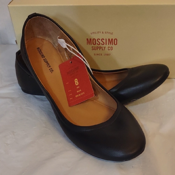 Mossimo Supply Co. Classic Black Flats - Picture 1 of 12